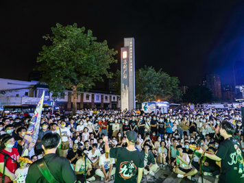 九派乐队中冶逸璟广场路演